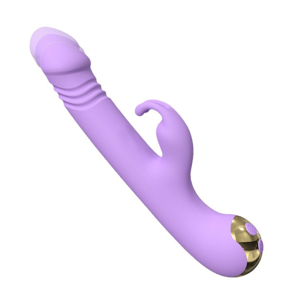 Rabbit automatic telescopic vibrator